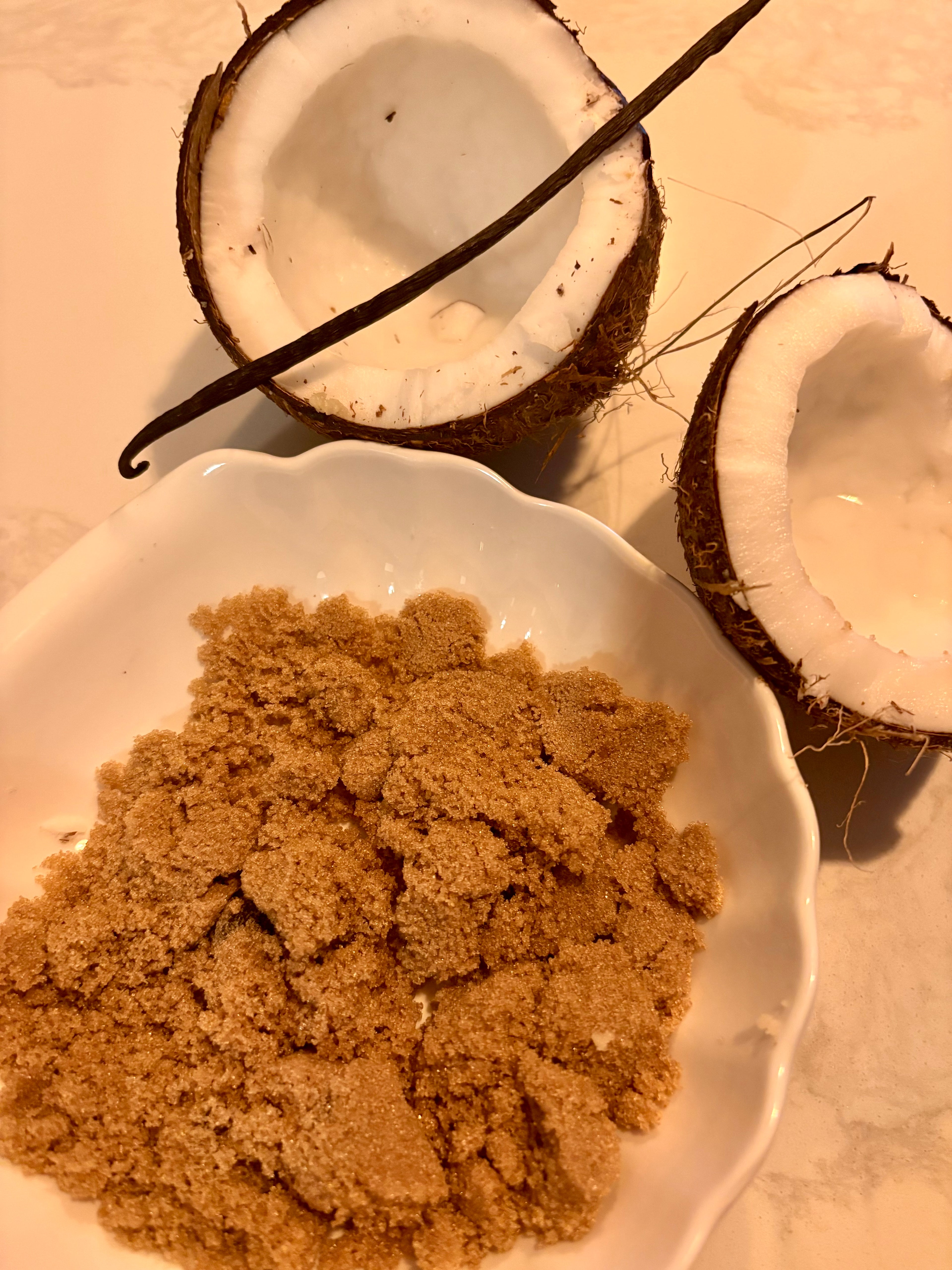 Our Vanilla Bean Brown Sugar Scrub